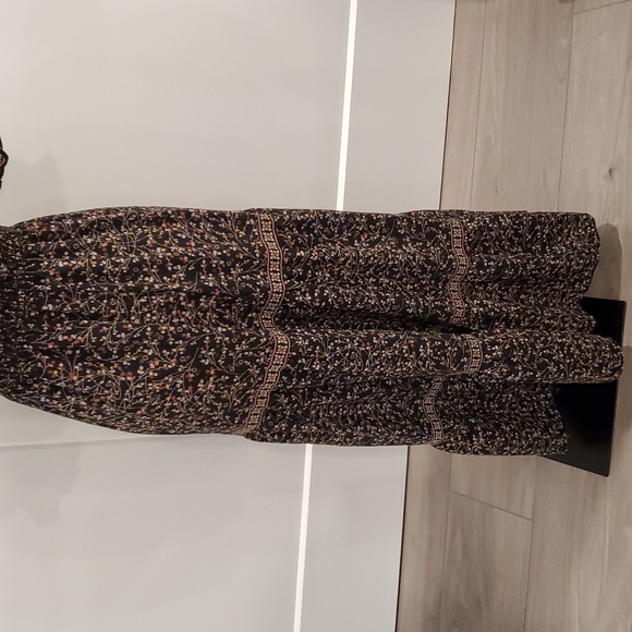 Max Studio women’s Black Floral Maxi Dress Size S new with tags - Picture 6 of 12